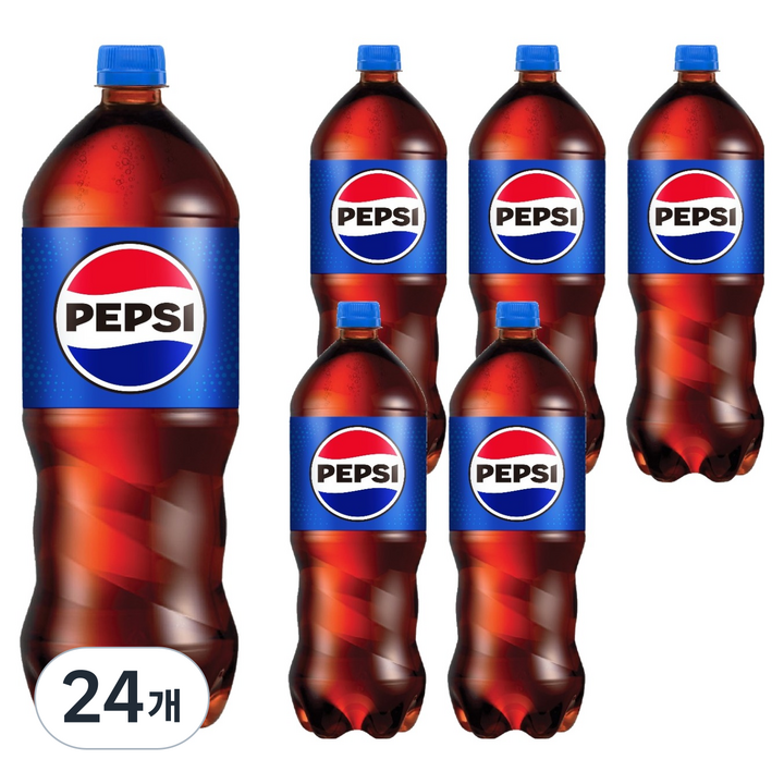 펩시 콜라 탄산음료, 2L, 24개