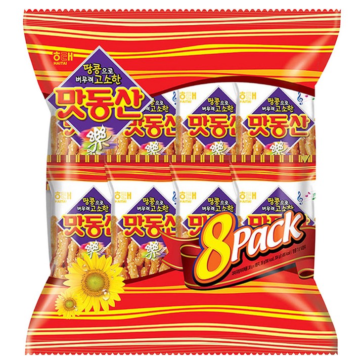 해태제과 맛동산, 38g, 1개