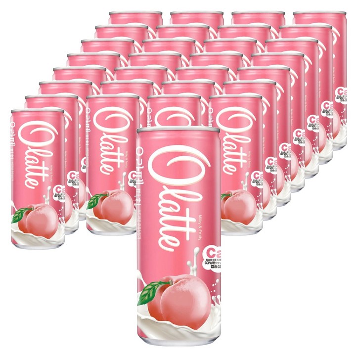 오라떼 동아오츠카 피치맛, 240ml, 30개