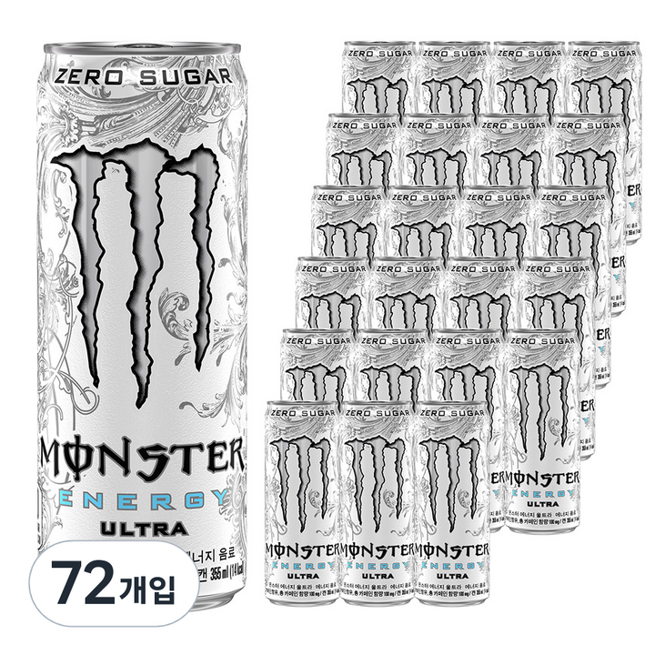 몬스터에너지 울트라, 355ml, 72개