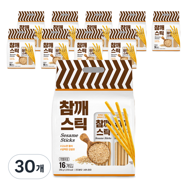 키즈웰 참께스틱, 256g, 30개