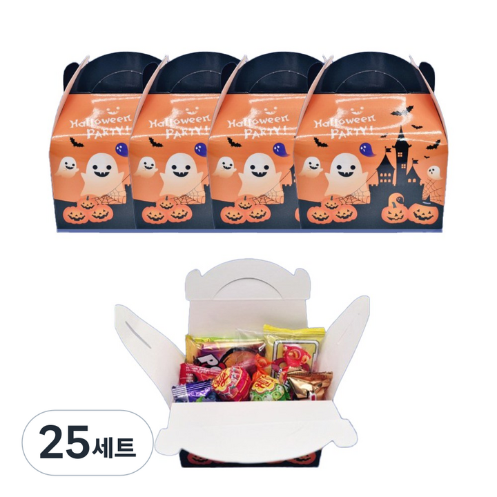 스윗플래닛 할로윈 간식세트, 121g, 25세트