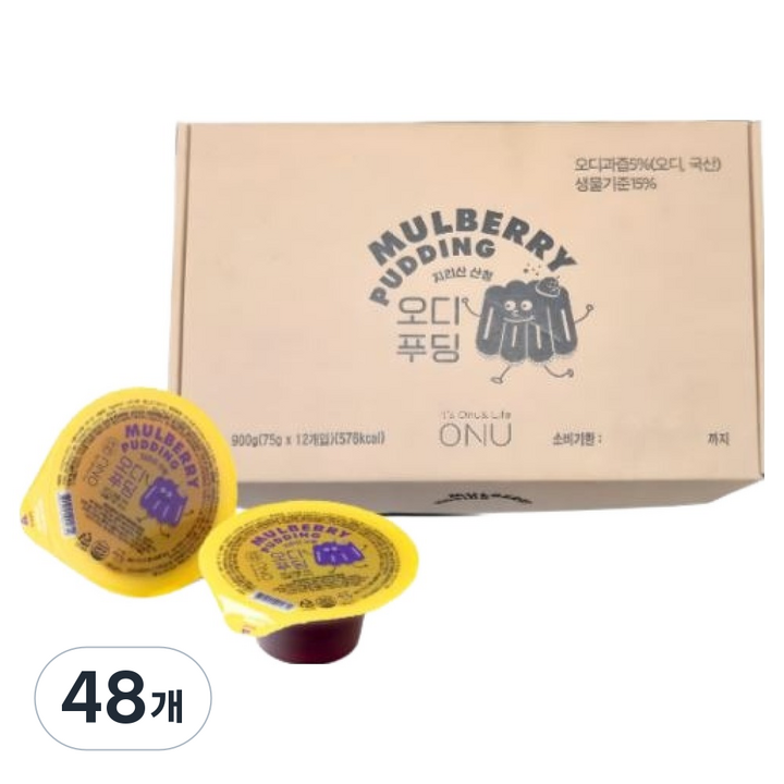 아띠 오디푸딩, 75g, 48개