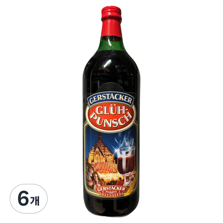 게르슈타커 글뤼펀쉬 뱅쇼, 1L, 6개