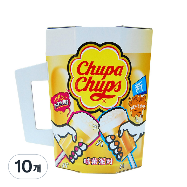 츄파춥스 버블 막대사탕 48p, 720g, 10개