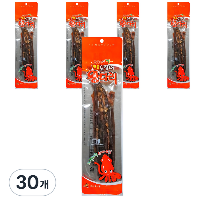삼호식품 명품 오징어왕다리, 45g, 30개