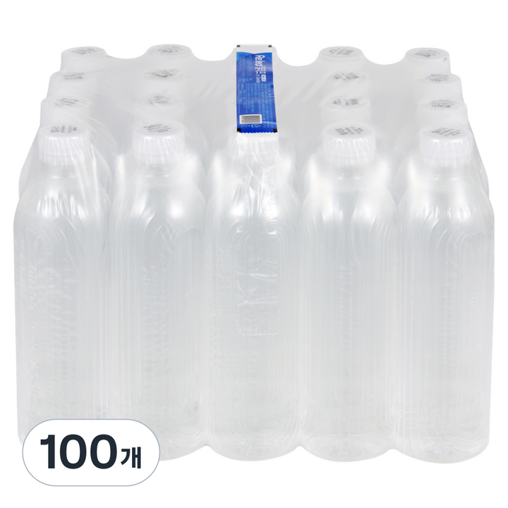 크린랩 릴리프 생수 무라벨, 100개, 500ml