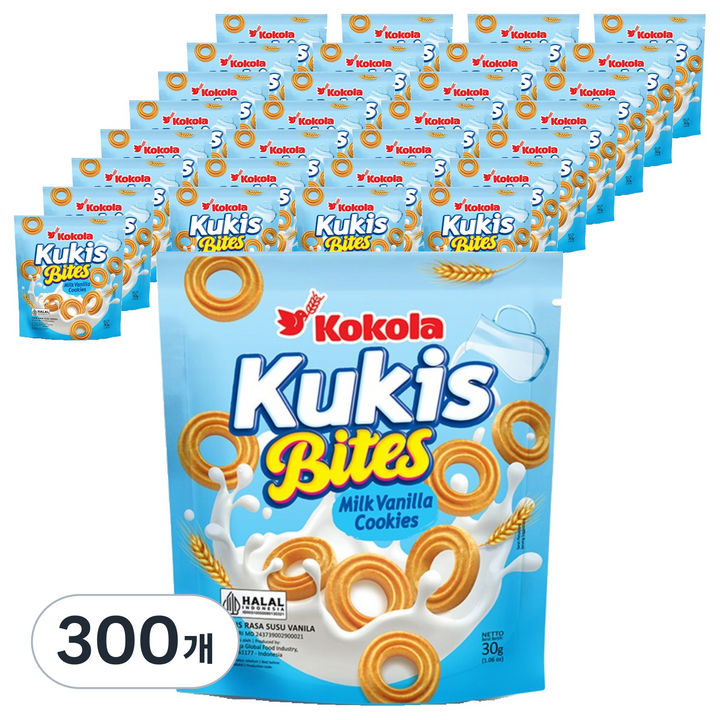 코코라 미니쿠키 밀크바닐라, 300개, 30g