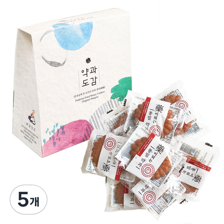 하늘한과 통밀 약과도감, 335g, 5개