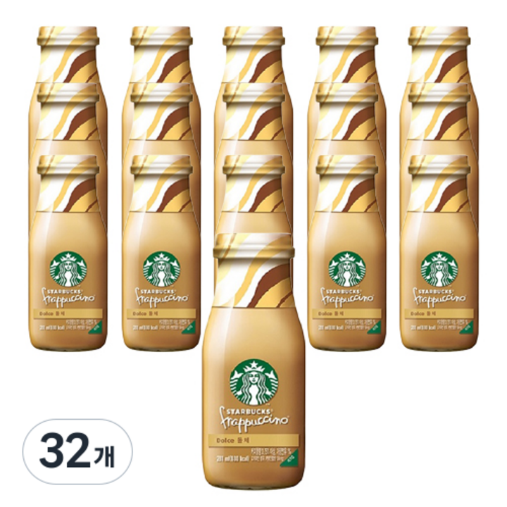스타벅스 프라푸치노 돌체, 281ml, 32개