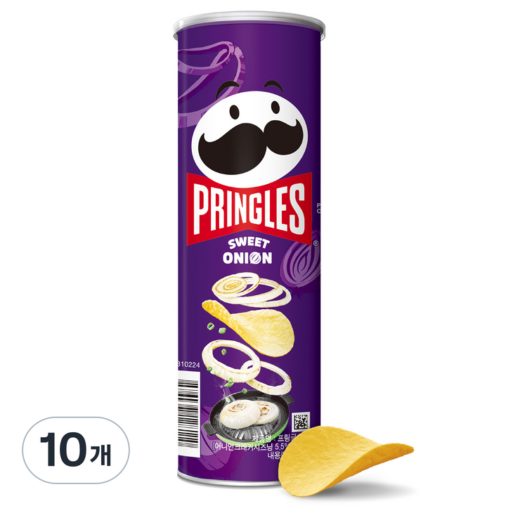 프링글스 스윗 어니언, 100g, 10개