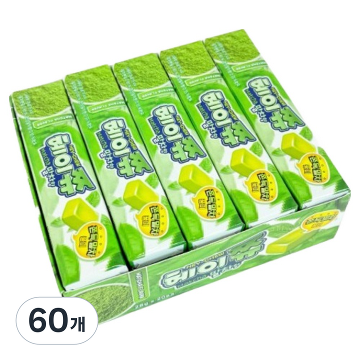 헤이쮸 말차향, 60개, 28g