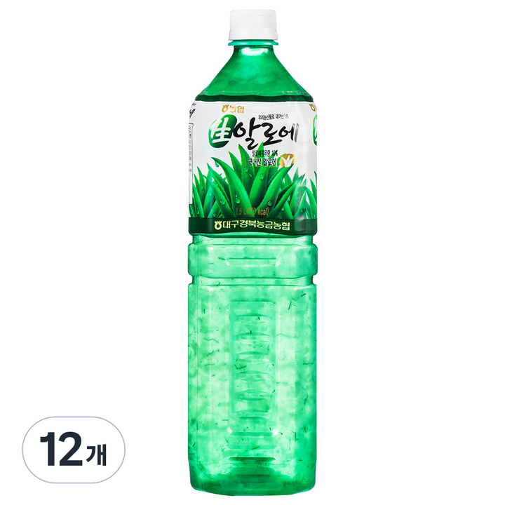 [농협]우리 과일 주스 페트 생알로에, 1.5L, 12개