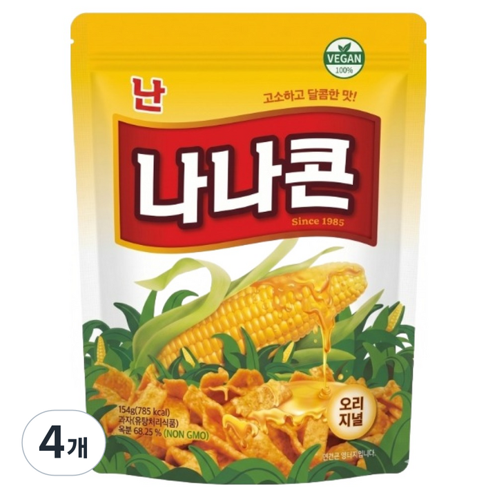 난나나콘 오리지날, 154g, 4개