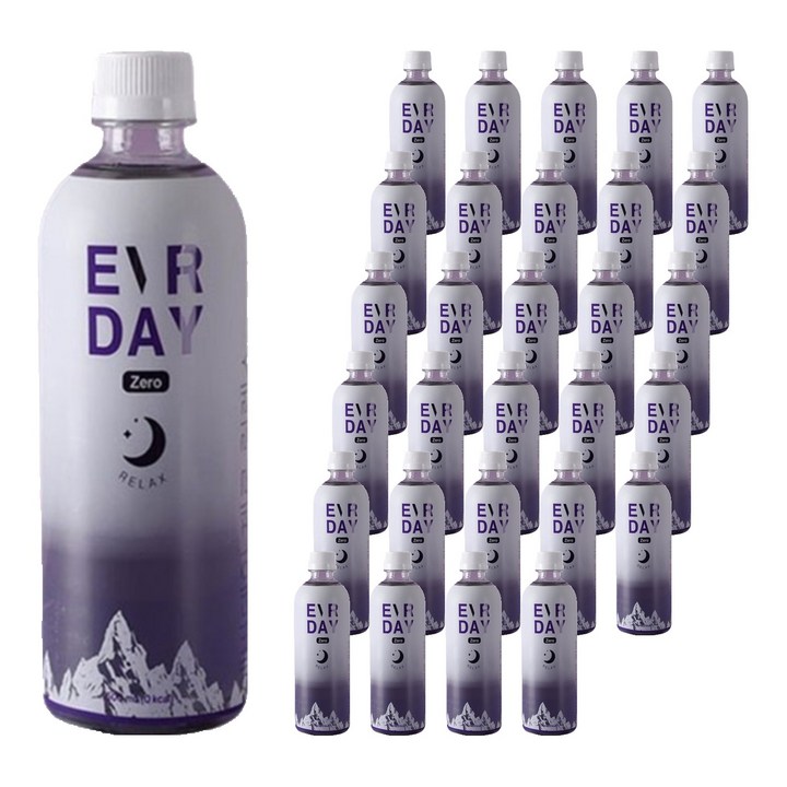 에버데이 제로 릴렉스, 500ml, 48개