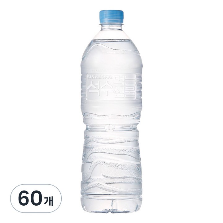 석수 무라벨, 1L, 60개