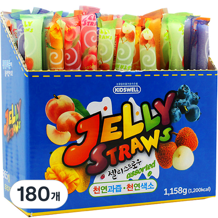 젤리스트로우 키즈웰, 1.16kg, 3개