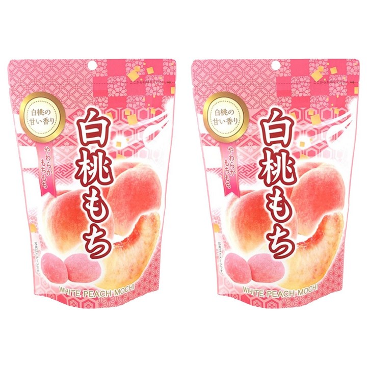 세이키 복숭아 모찌, 2개, 120g