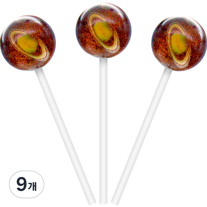 오브세이 우주사탕 토성 마쉬멜로우맛, 19g, 9개