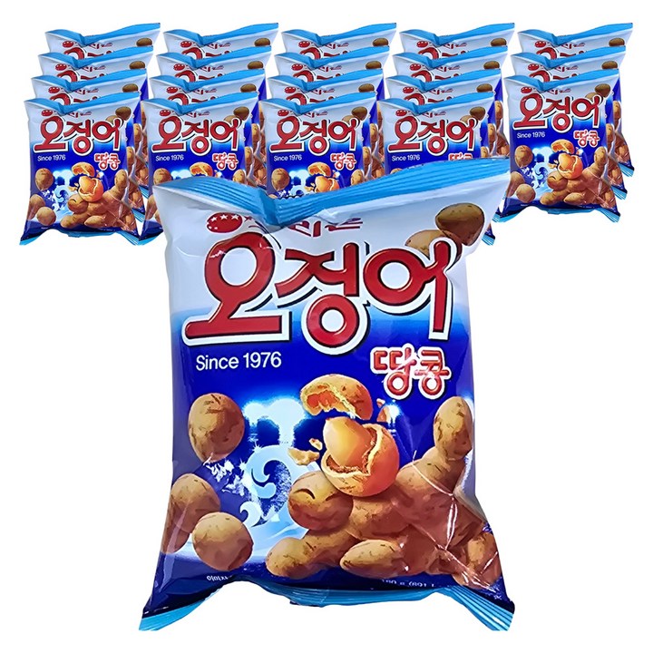 오징어땅콩, 180g, 20개