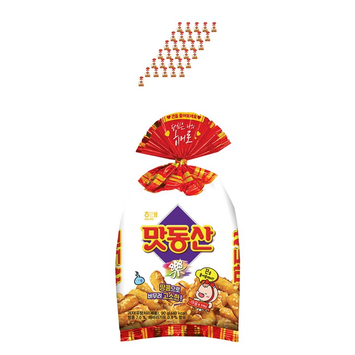 해태제과 맛동산, 90g, 32개