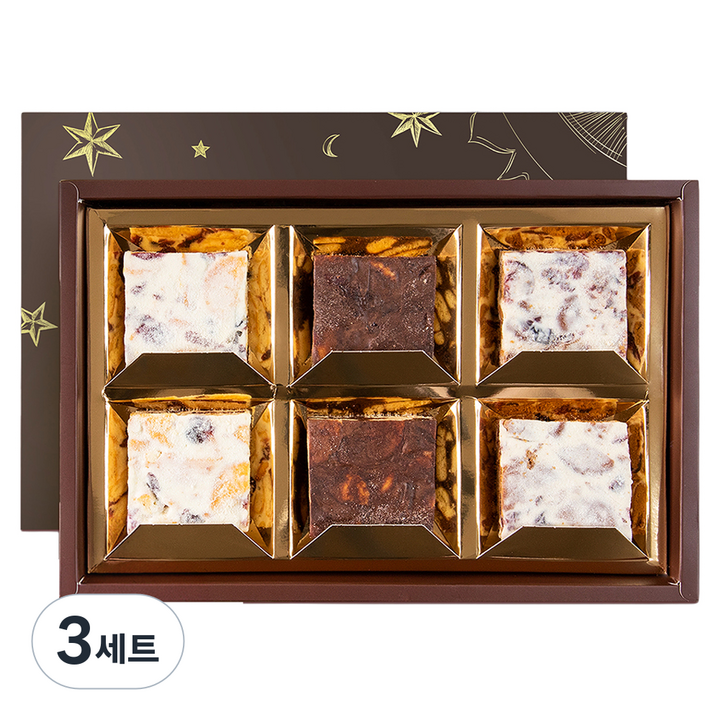 몽샹82 클래식 쫀득쿠키 올인원 6p, 180g, 3세트