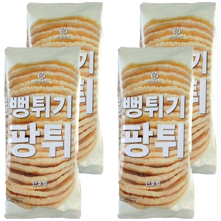 팡튀 단호박 뻥튀기, 120g, 4개