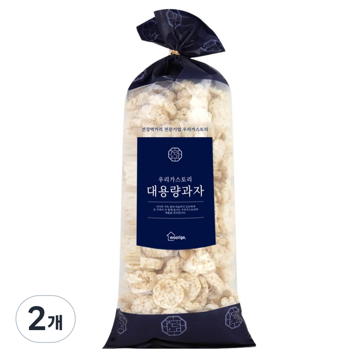 우리가스토리 현미쌀과자, 2개, 350g