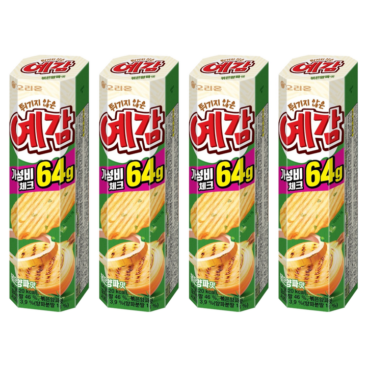 오리온 예감 볶음양파, 64g, 4개
