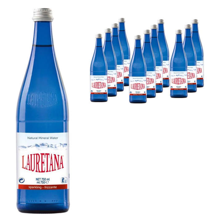 라우레타나 블루 탄산수, 750ml, 12개