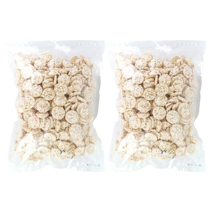 우리가스토리 현미쌀과자 뻥튀기, 600g, 2개
