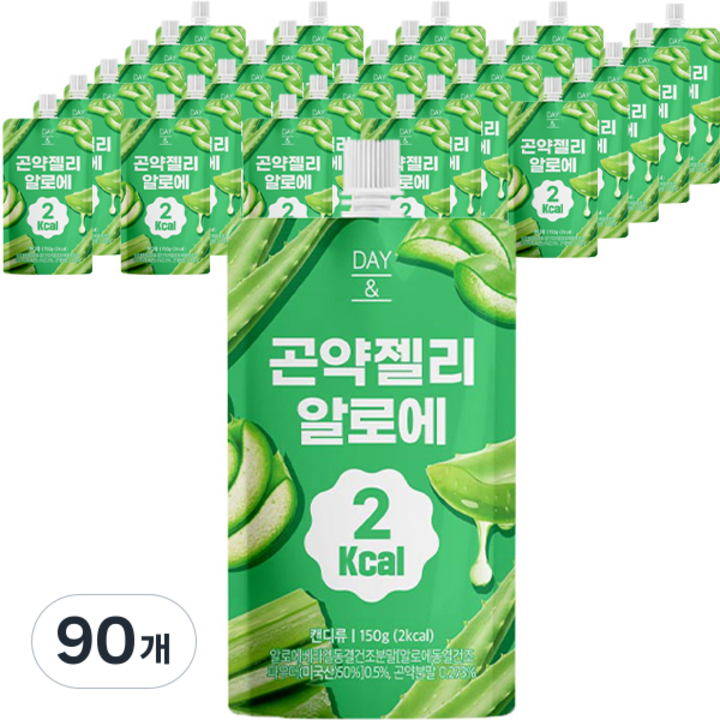 데이앤 곤약젤리 알로에, 150g, 90개