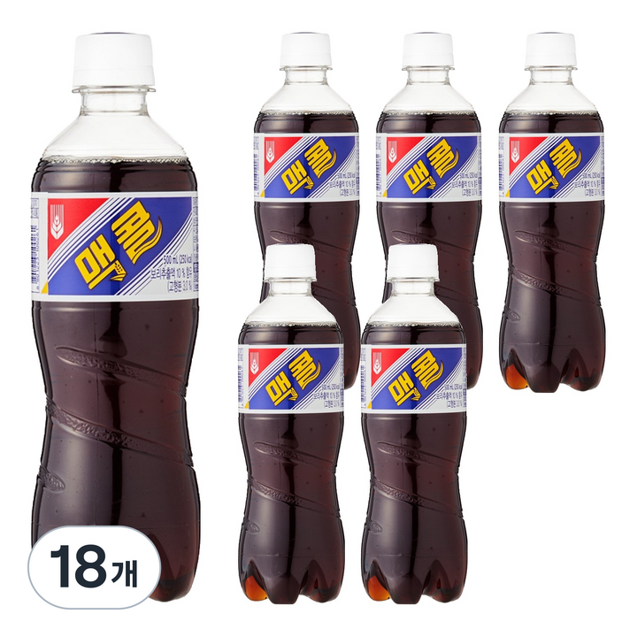 맥콜, 500ml, 18개