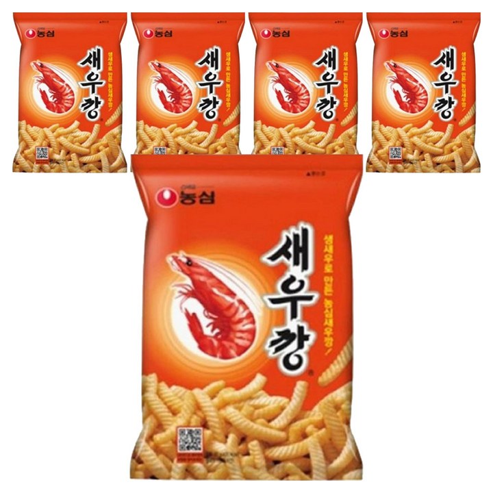 새우깡, 180g, 5개