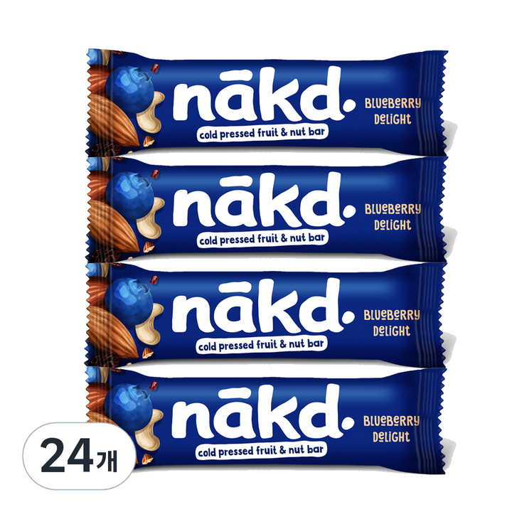 nakd 블루베리 딜라이트, 35g, 24개