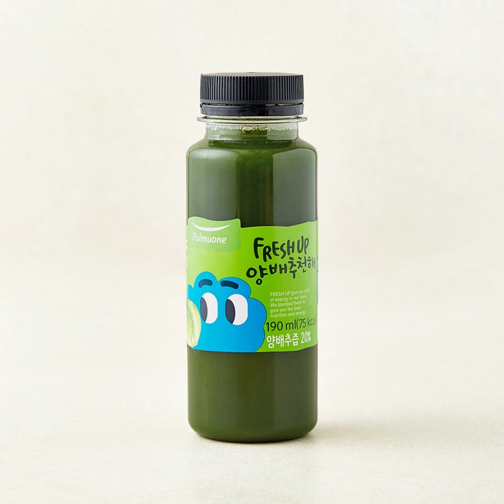 풀무원녹즙 프레시업 양배추천해 주스, 190ml, 1개