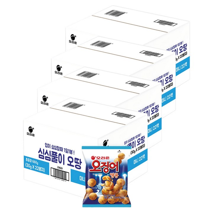 오징어땅콩, 30g, 88개