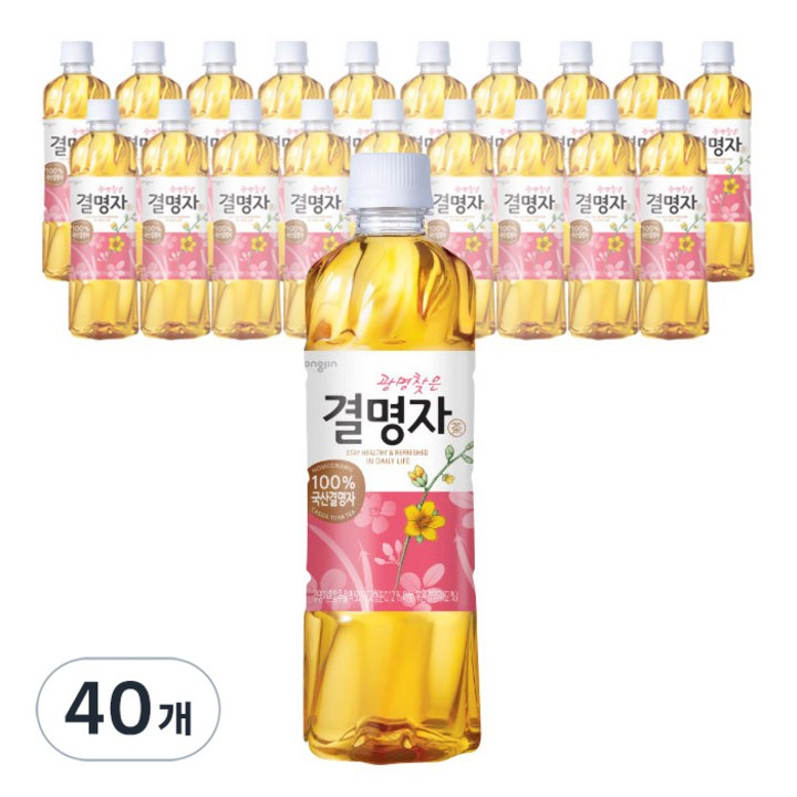 웅진 광명찾은 결명자차, 500ml, 40개