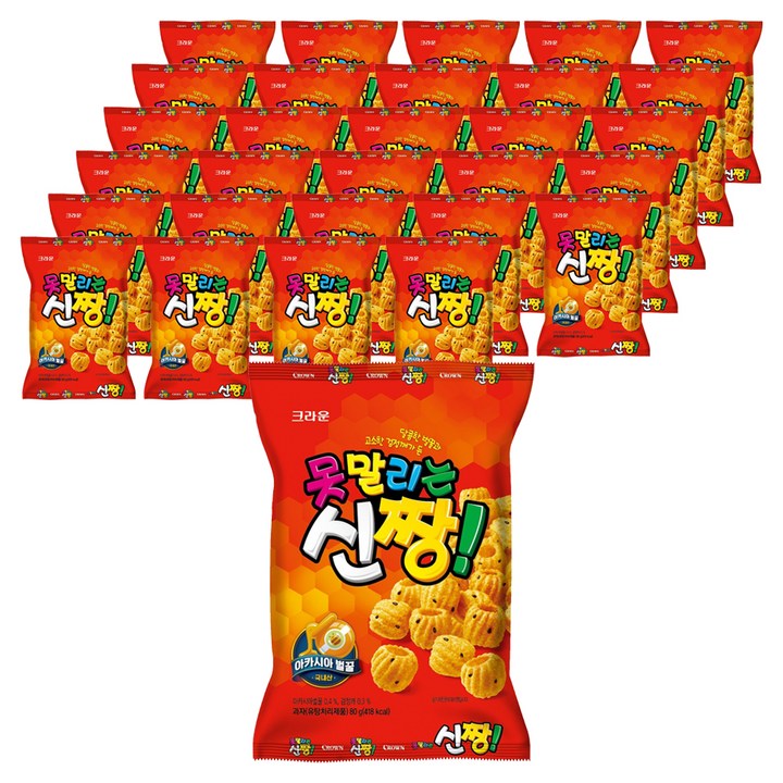 크라운 못말리는신짱, 80g, 50개