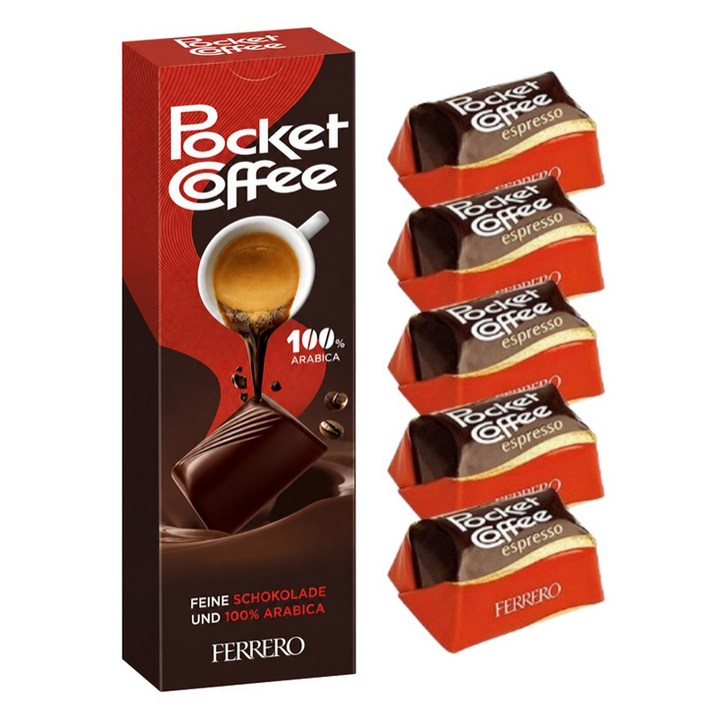 포켓커피 페레로 초콜릿 5p, 62.5g, 1개