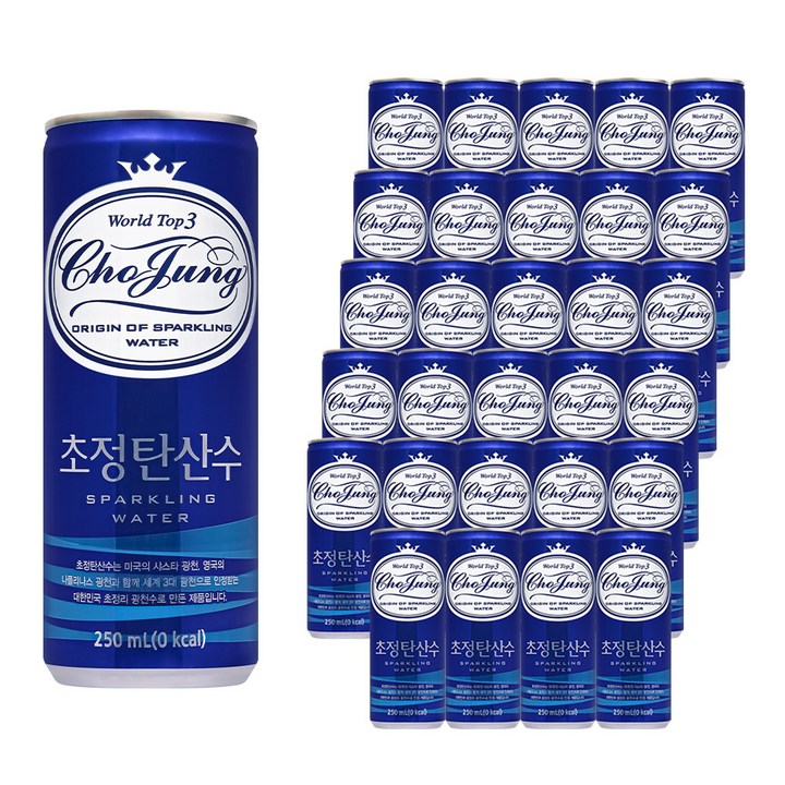 초정탄산수, 250ml, 30개