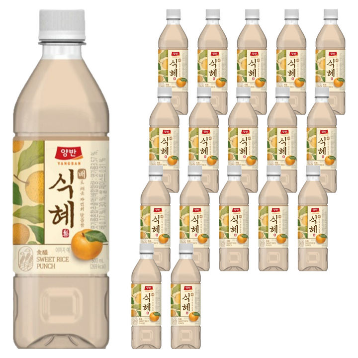 양반 배 식혜, 500ml, 18개