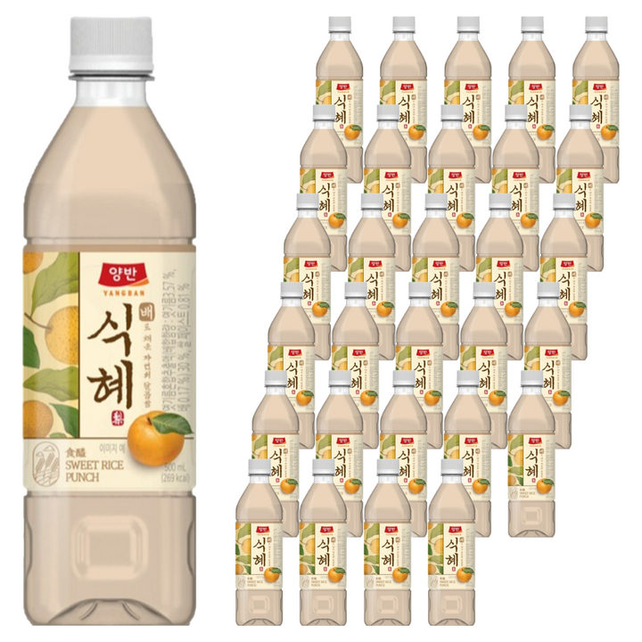 양반 배 식혜, 500ml, 30개