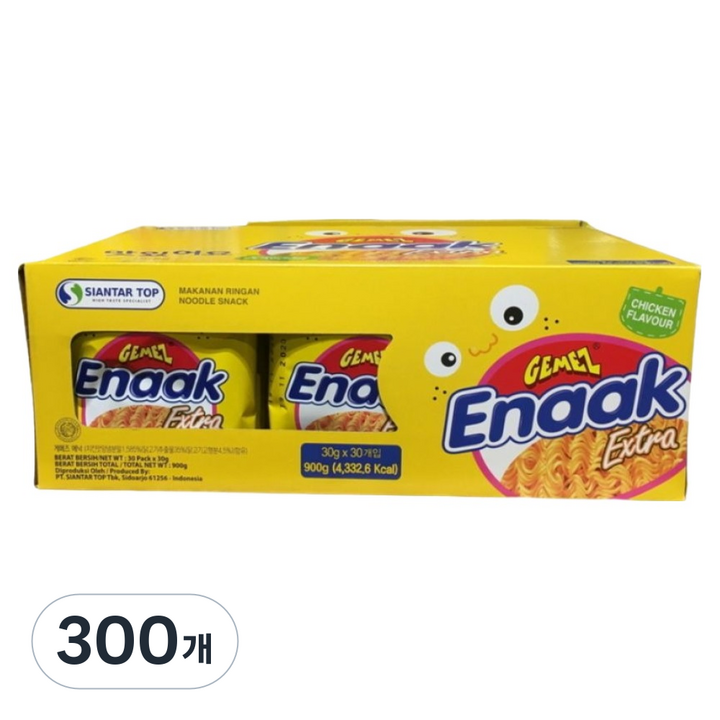 에낙 라면과자 30p, 30g, 300개