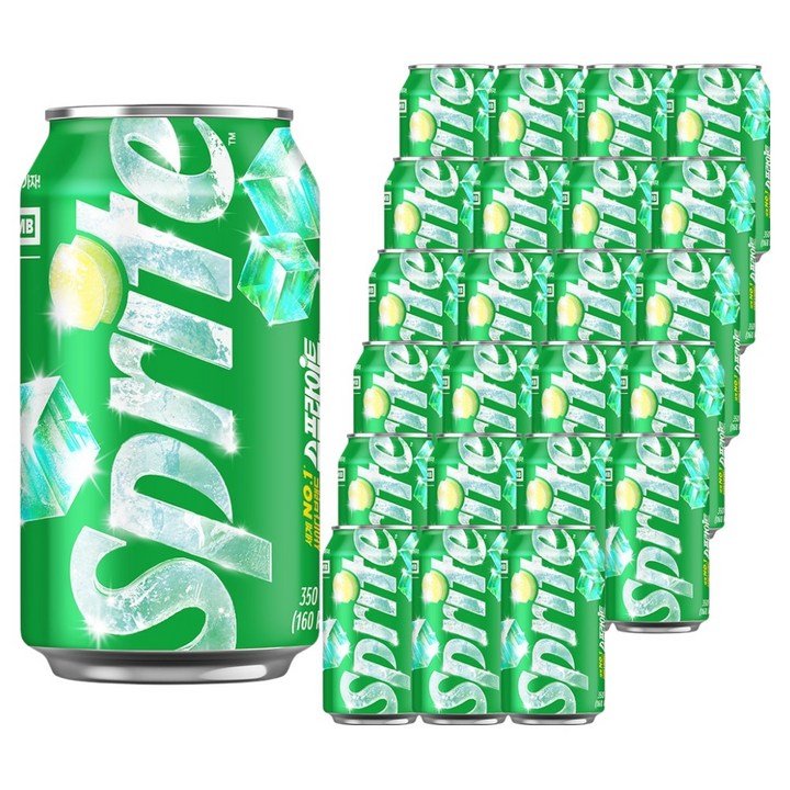 스프라이트 캔, 350ml, 24개