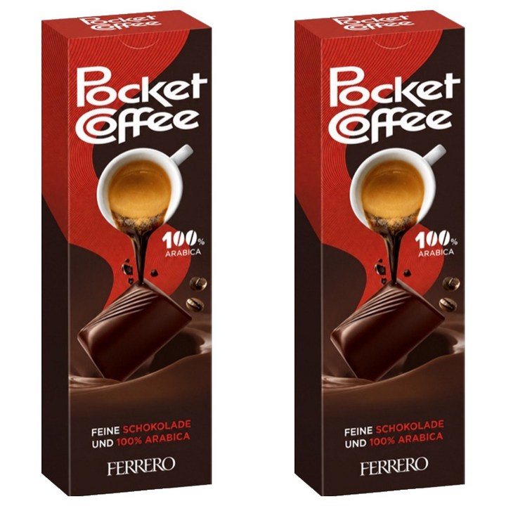 포켓커피 페레로 초콜릿 5p, 62.5g, 2개
