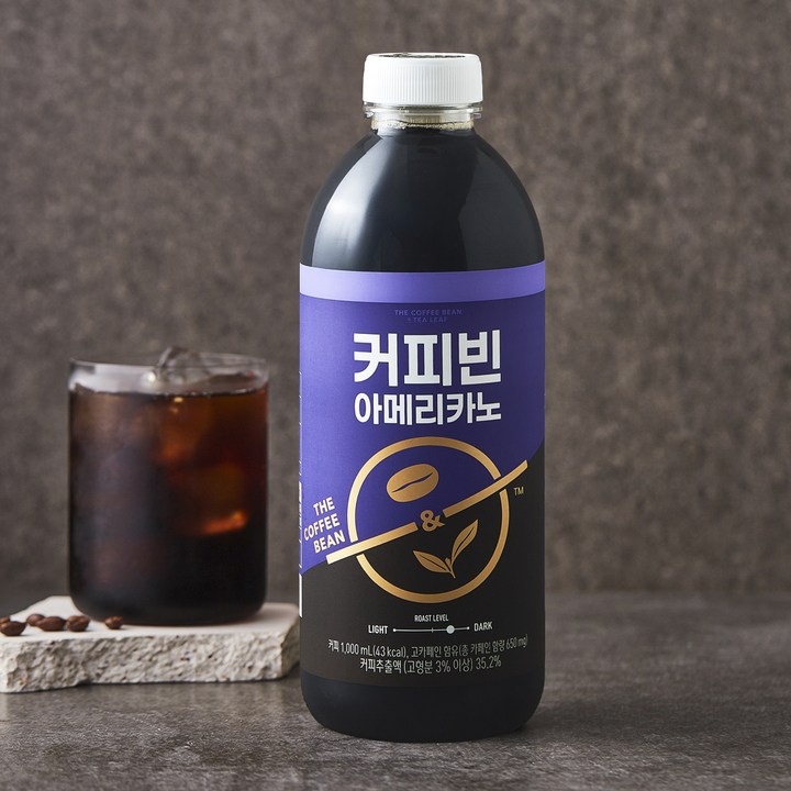 커피빈 아메리카노, 1L, 1개