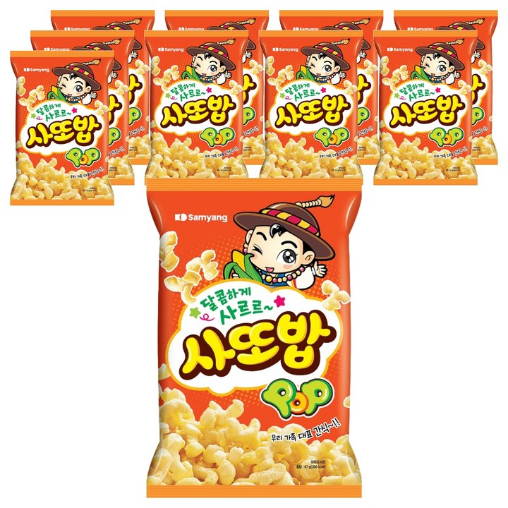 삼양 사또밥, 67g, 10개