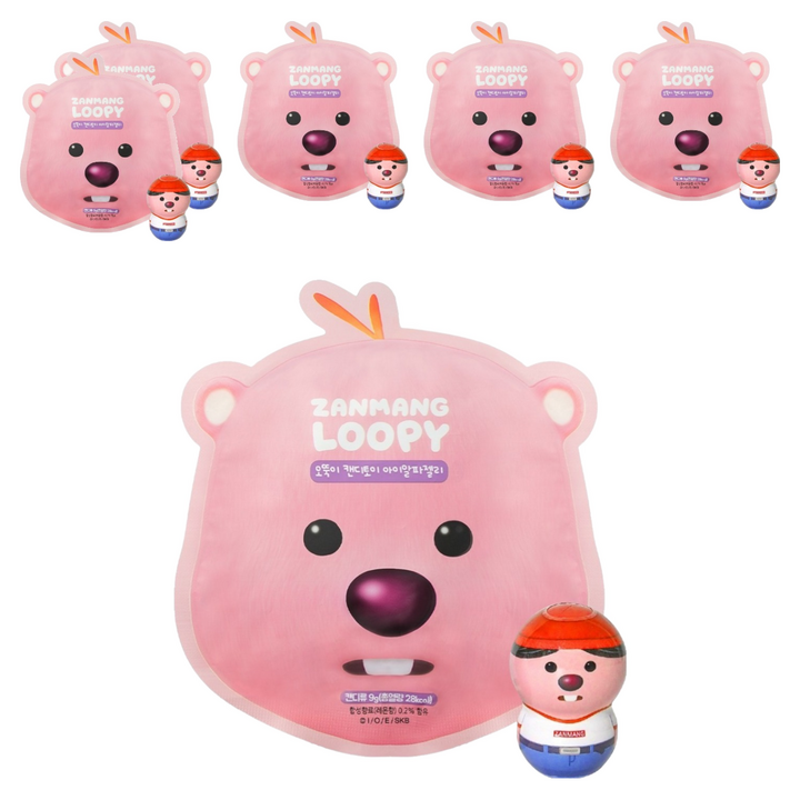 잔망루피 오뚝이 캔디토이, 9g, 6개