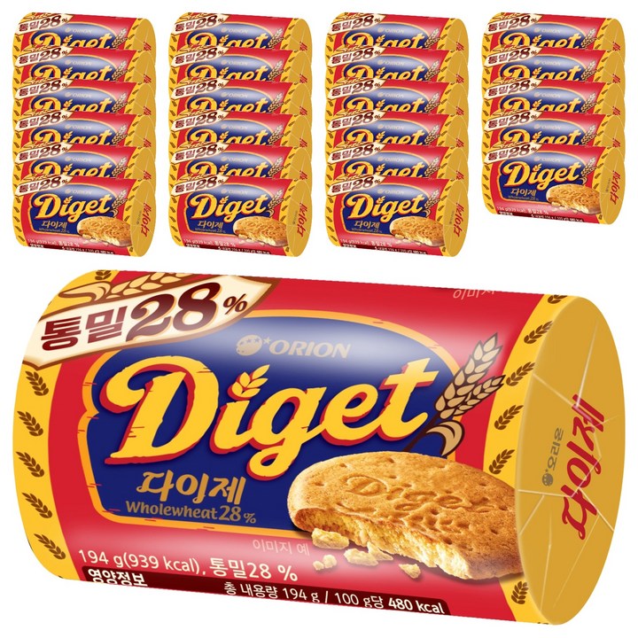 닥터유 다이제, 194g, 24개